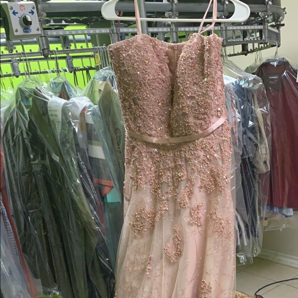 Dress Jovani strapless size 12 used